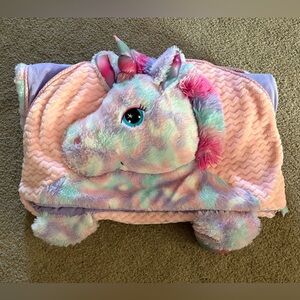 Plush Unicorn Sleeping Bag